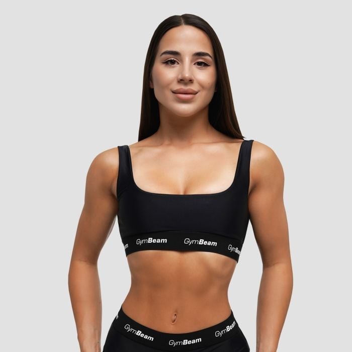 GymBeam Vrchný diel plaviek Sporty Black  XLXL