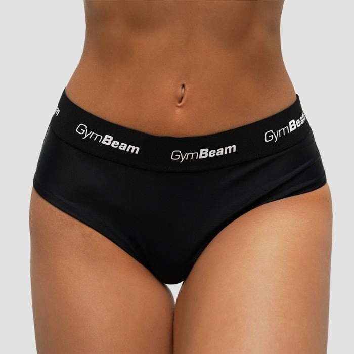 GymBeam Spodný diel plaviek Sporty Black  XLXL