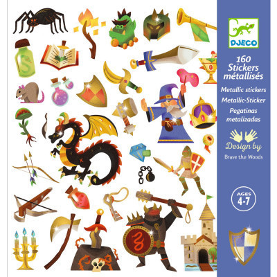 Samolepky - Stredoveké fantasy dobrodružstvo