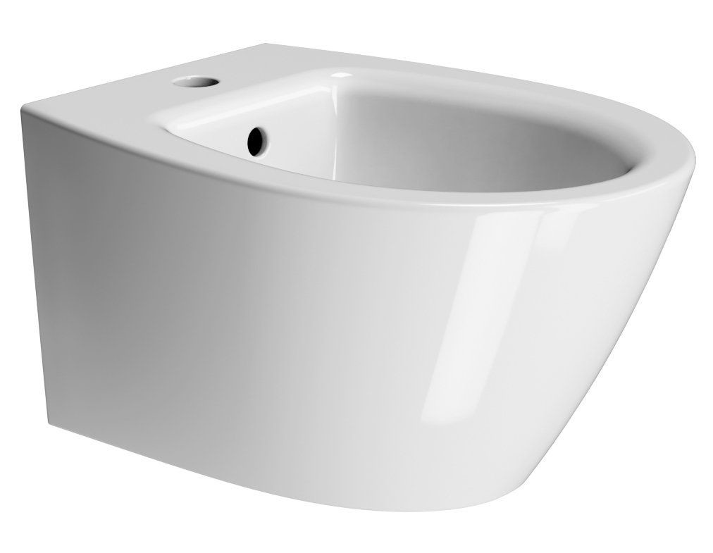 GSI - MODO závesná WC misa, Swirlflush, 37x52 cm, biela ExtraGlaze 981611