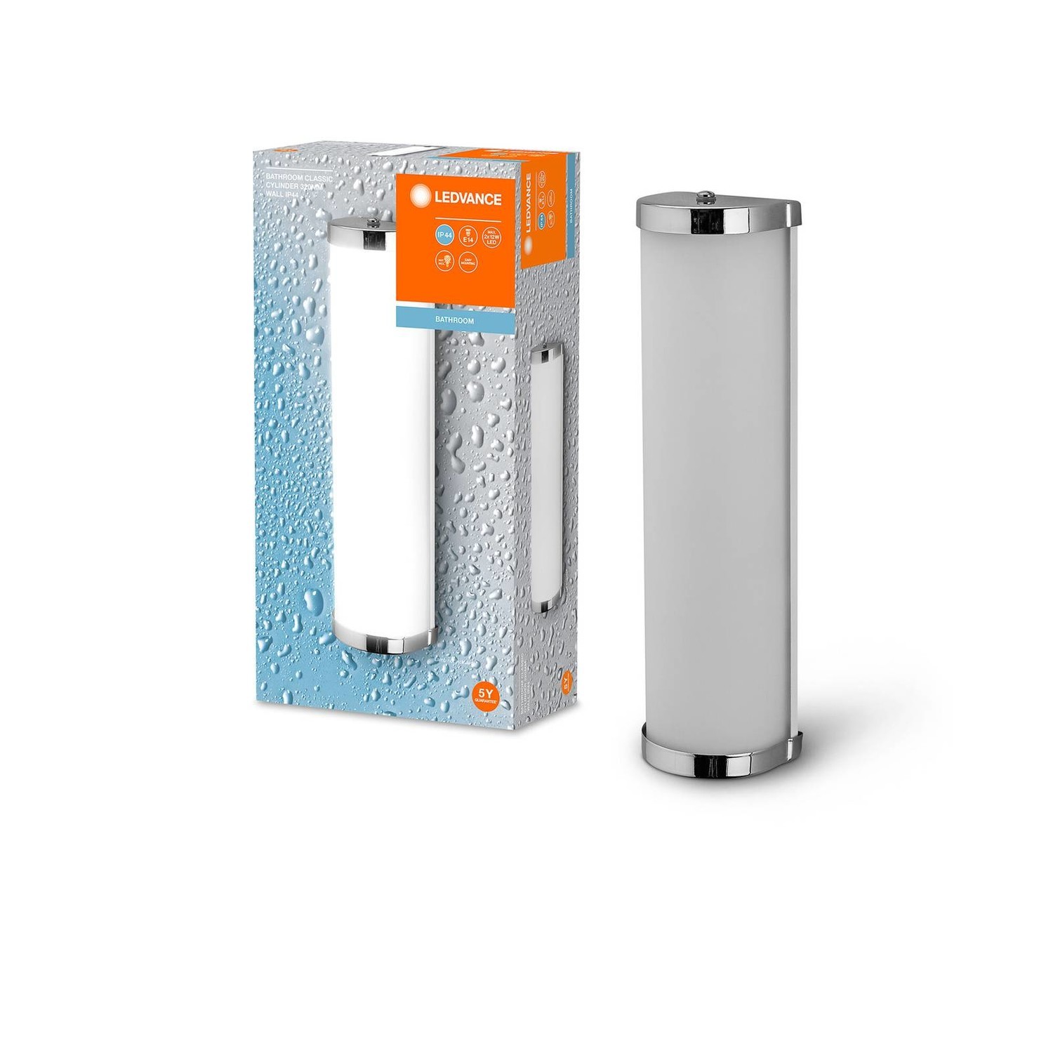 LEDVANCE Bathroom Classic Cylinder 32 cm chróm