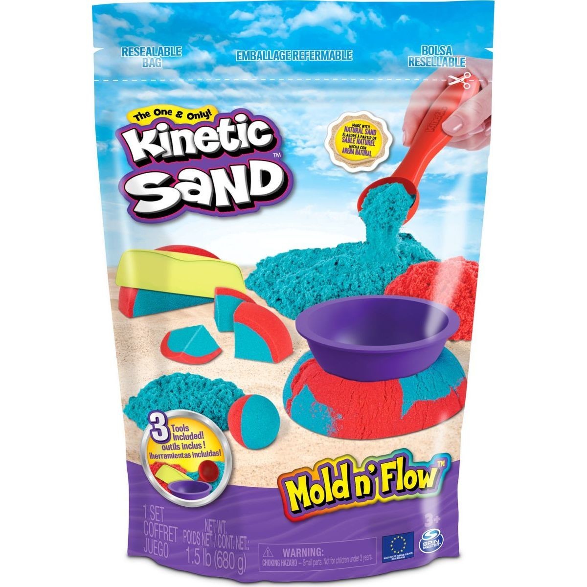 Kinetic Sand Modelovacia sada s nástrojmi