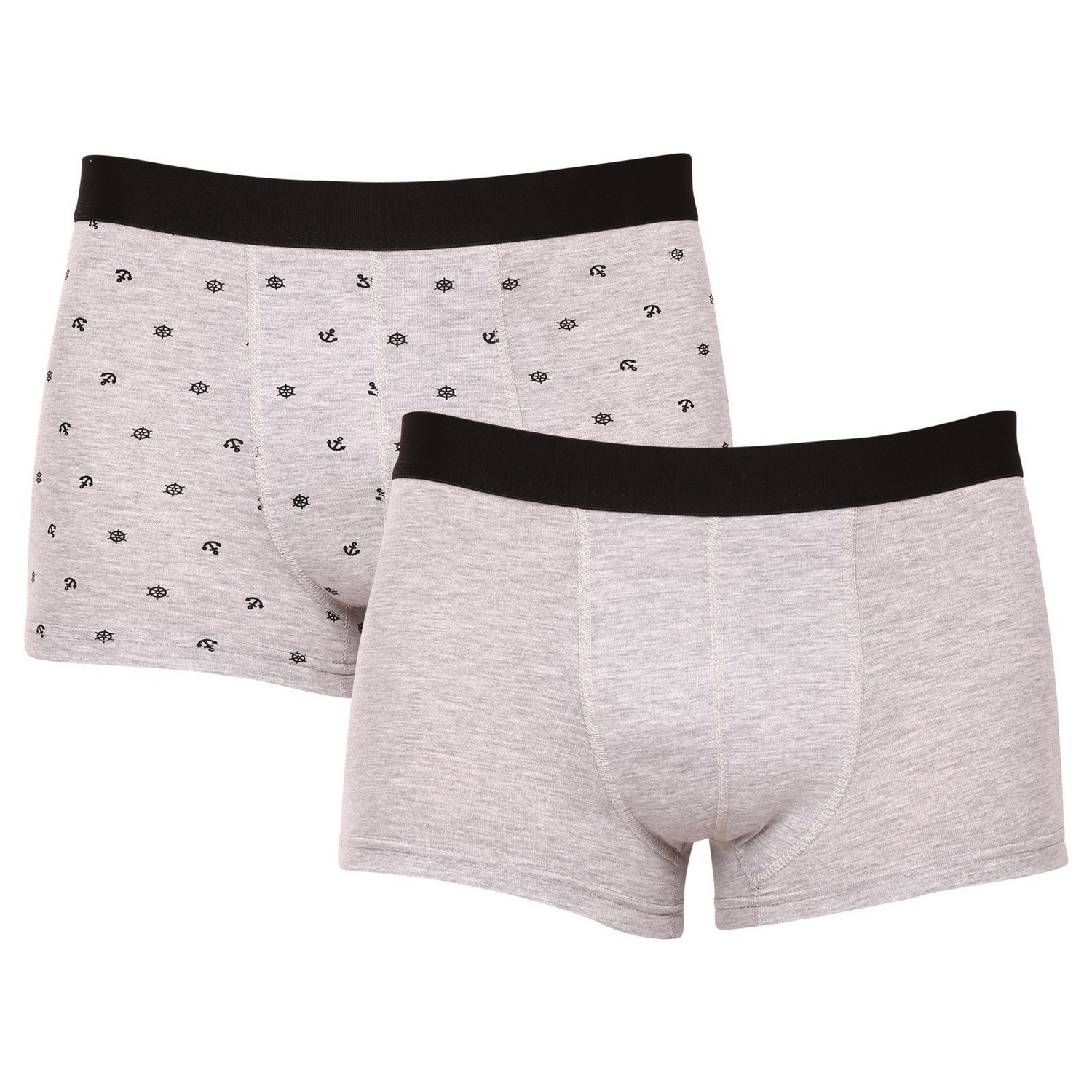 2PACK men's shorts Molvy grey (MP-1071-BEU)
