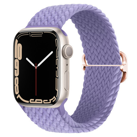 BStrap Elastic Nylon remienok na Apple Watch 42/44/45mm, lavander