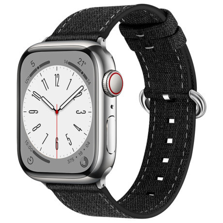BStrap Denim remienok na Apple Watch 42/44/45mm, black
