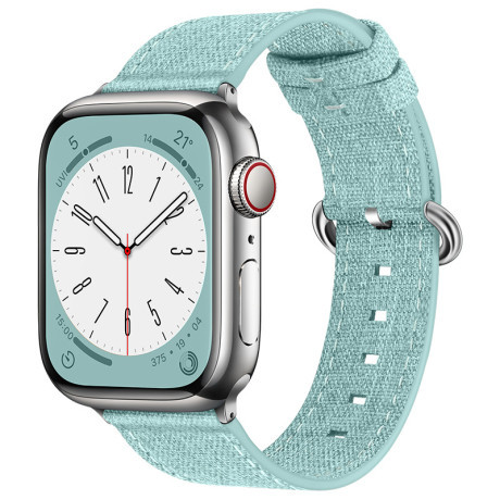 BStrap Denim remienok na Apple Watch 42/44/45mm, light green