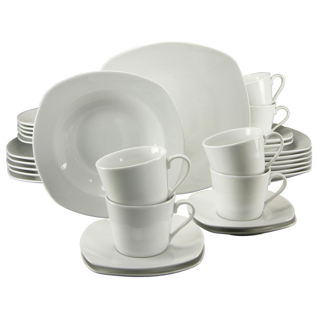 KOMBINOVANÝ SERVIS, 30-dielne, porcelán