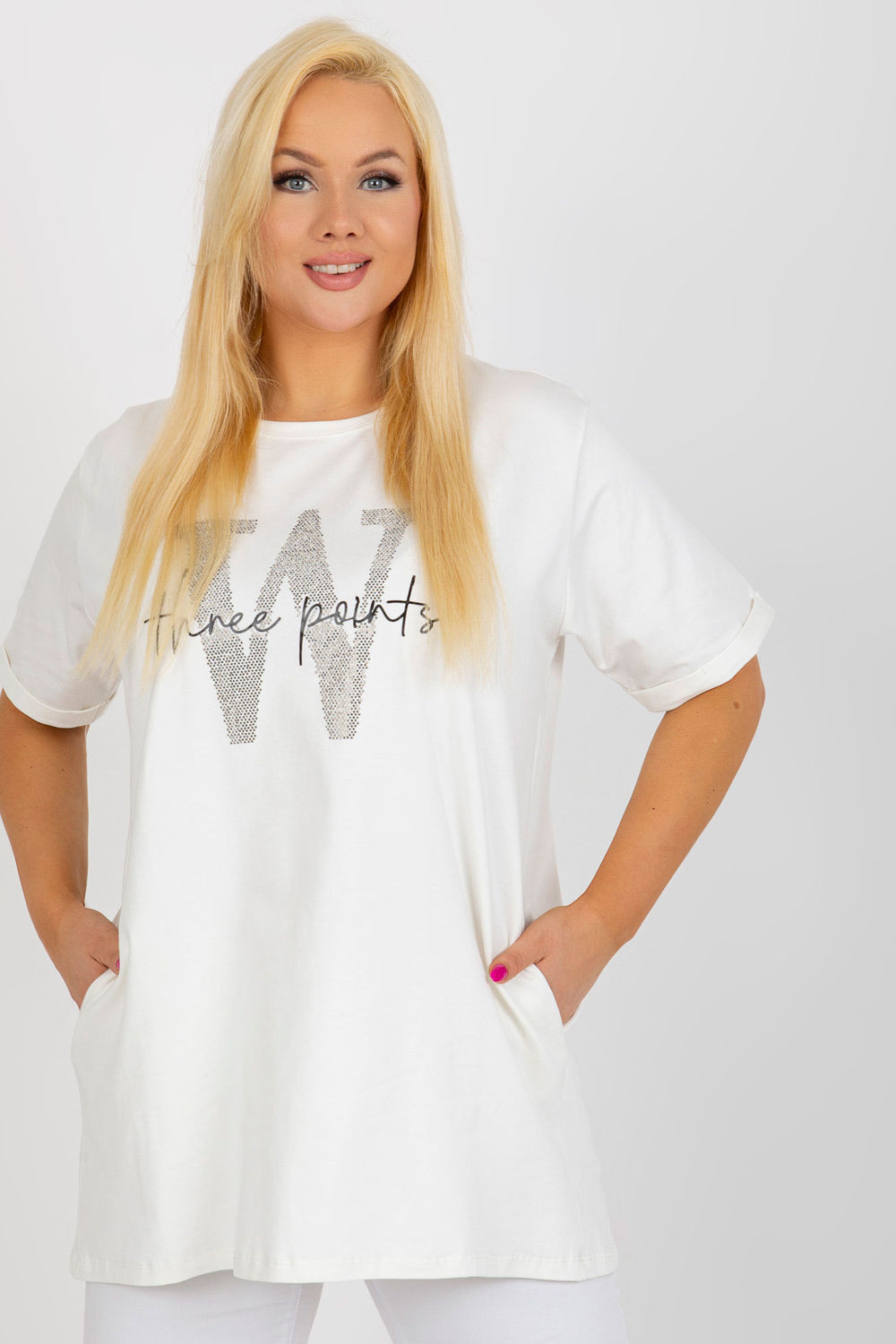 blúzka plus size model 180973 Relevantnosť universal