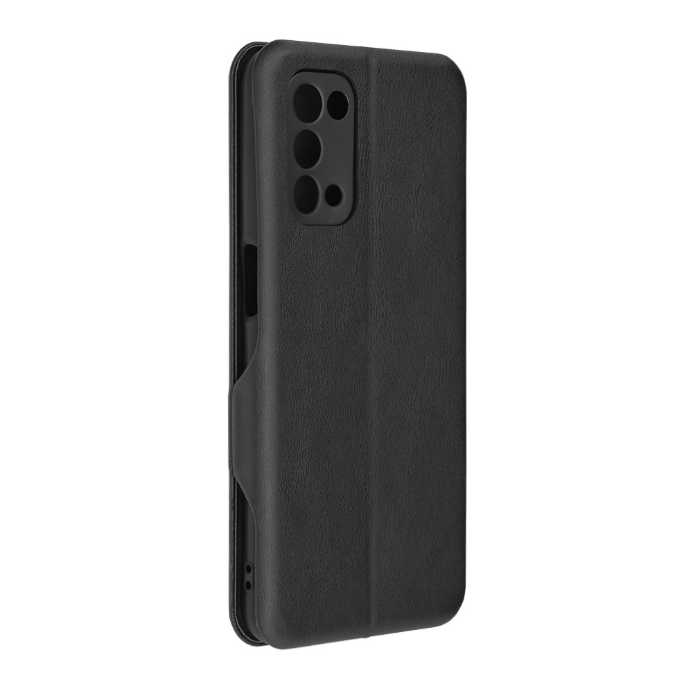 Techsuit Oppo A54 5G Techsuit   Peňaženkové puzdro  KP27155 čierna