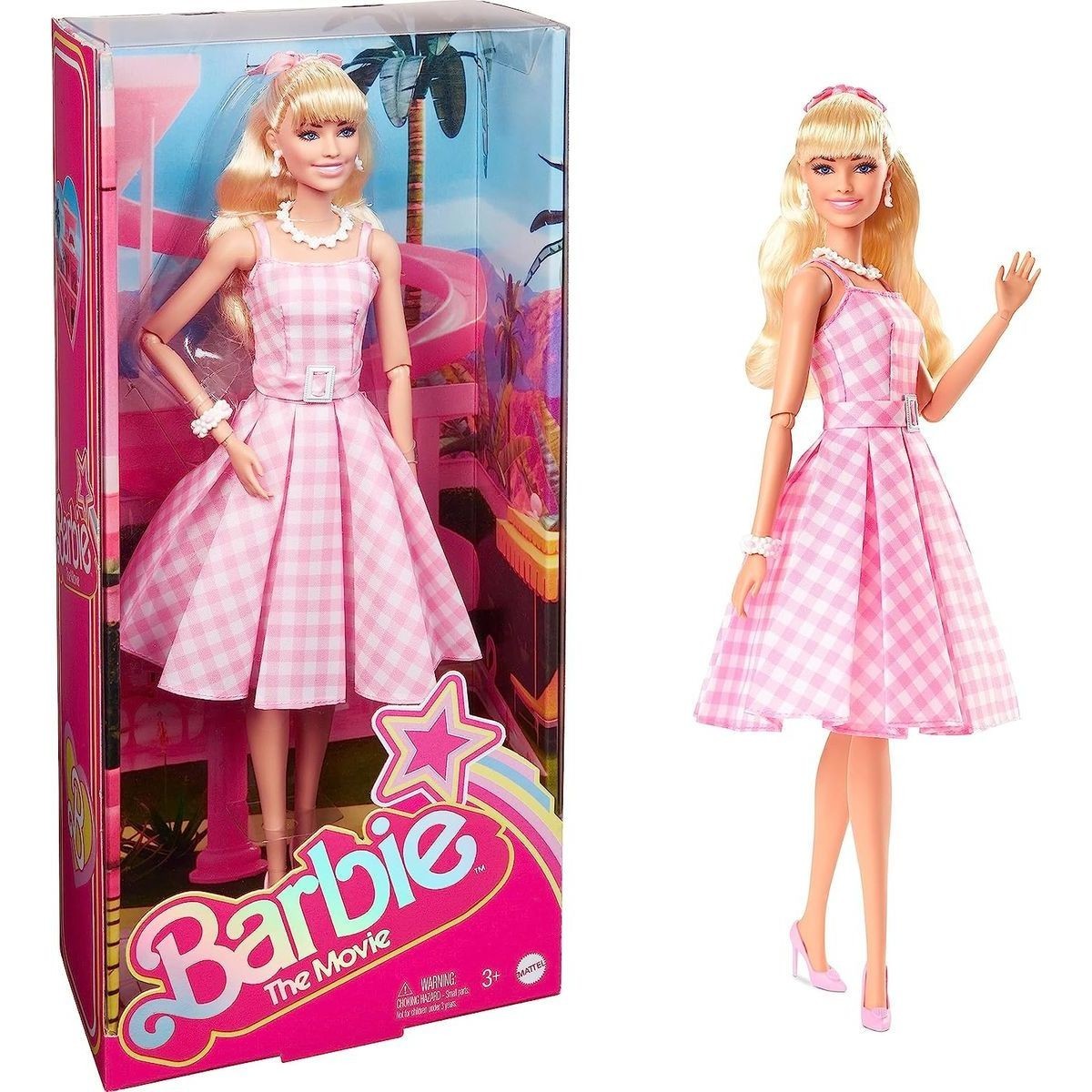 Barbie v ikonickom filmovom outfite HPJ96
