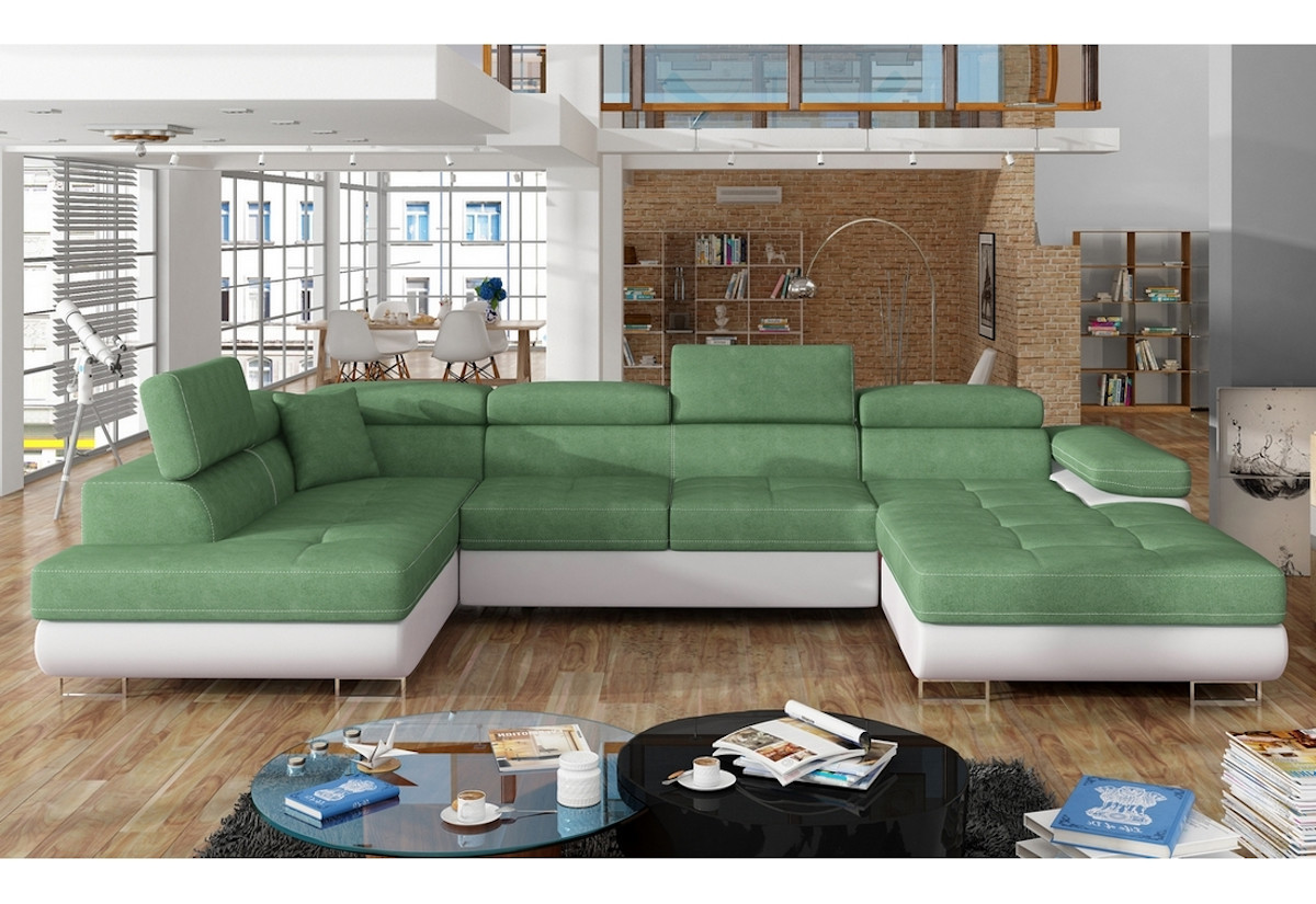 Expedo Rozkladacia sedačka do U CORGI, 345x90x202, soro 34/soft 17, ľavý roh