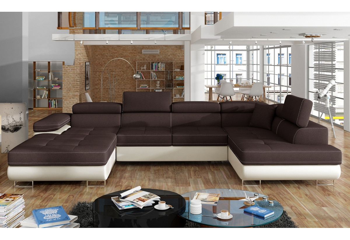 Expedo Rozkladacia sedačka do U CORGI, 345x90x202, sawana 26/soft 33, pravý roh