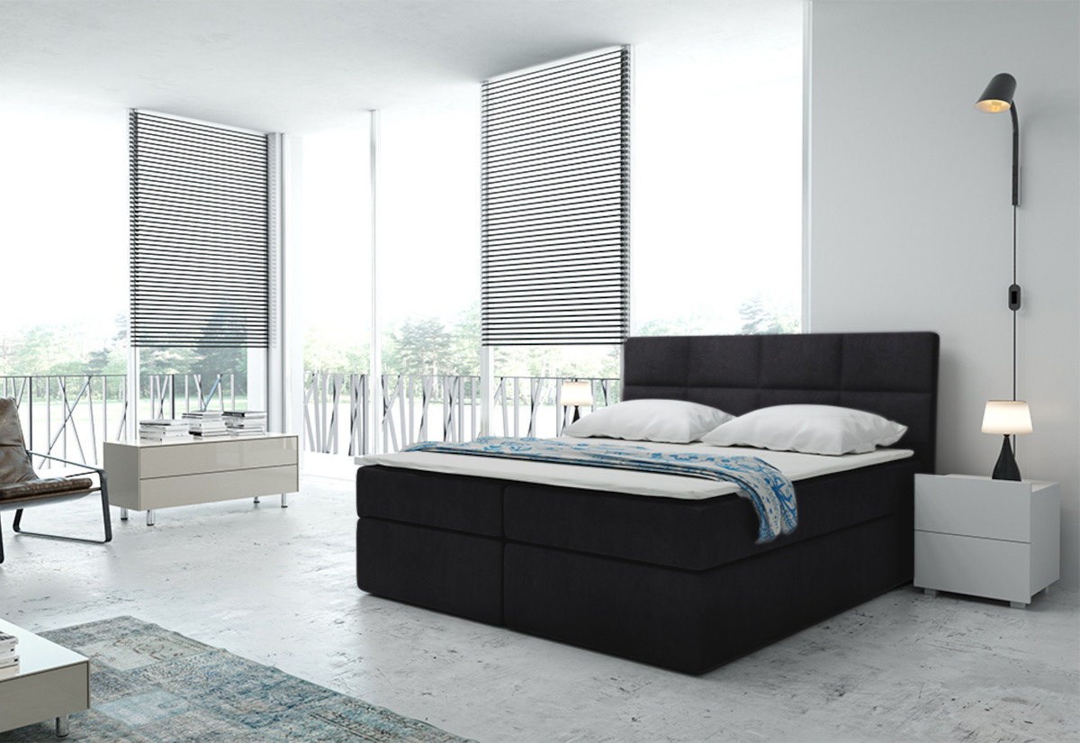 Expedo Čalúnená posteľ boxspring GIACOMO, 180x200, trinity 16
