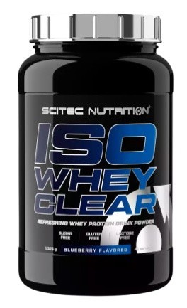 Scitec iso whey clear 1025 g - čučoriedka