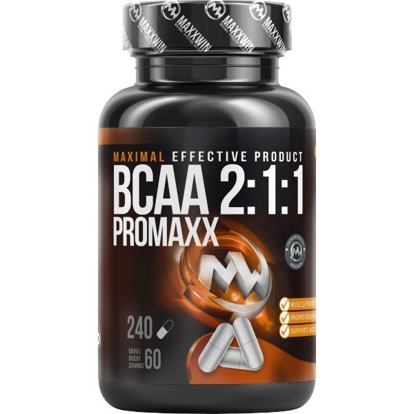 MaxxWin BCAA Promaxx 2:1:1 Veľkosť: 240 cps