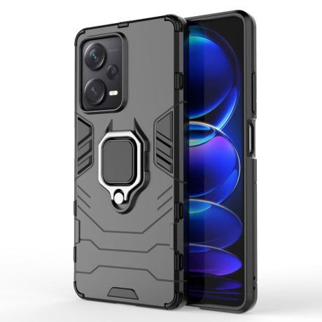 MG Ring Armor kryt na Xiaomi Redmi Note 12 Pro Plus, čierny