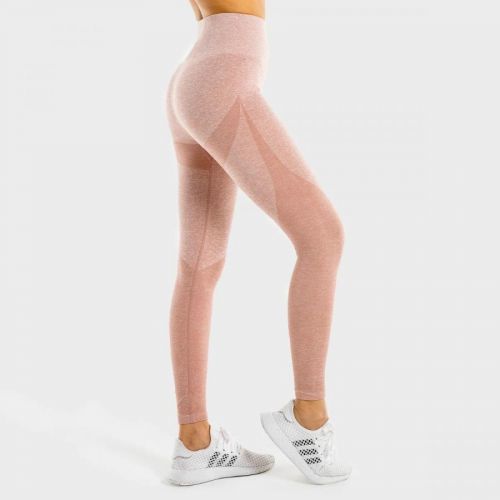 Squat Wolf Dámske legíny Marl Seamless Rose Gold  XS