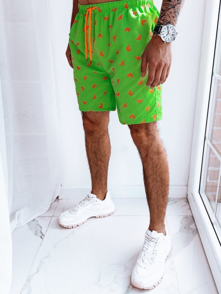 Green Men's Swimming Shorts Dstreet