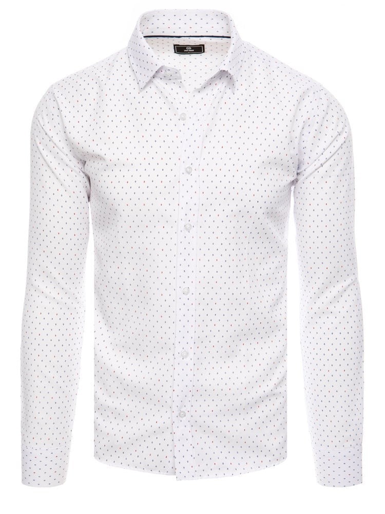 Dstreet men's white shirt
