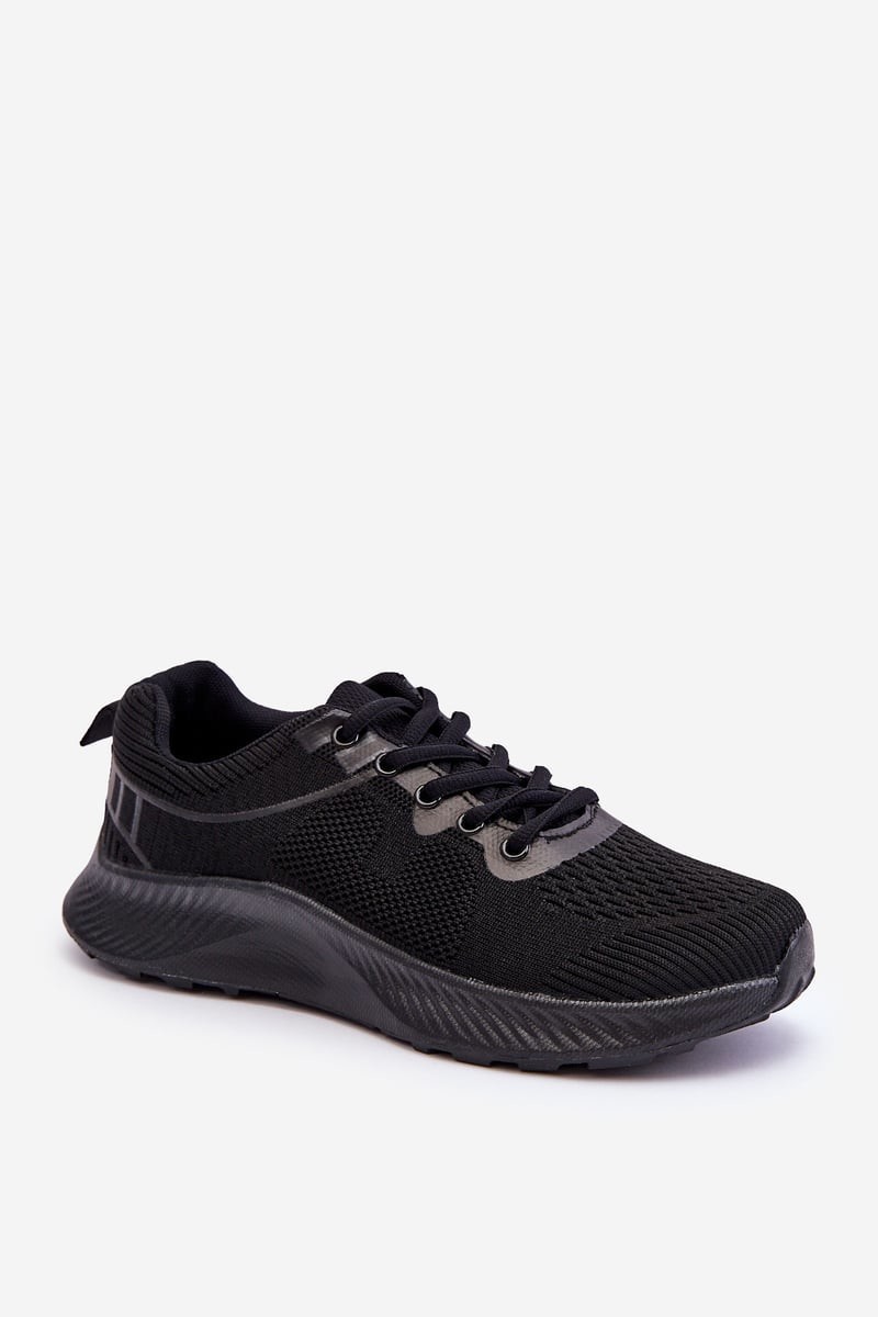 Classic women's sports lace-up shoes Black Darla