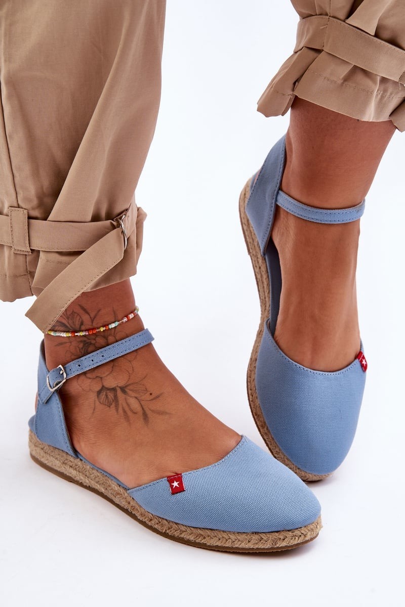 Women's Espadrilles on Big Star FF274532 Blue