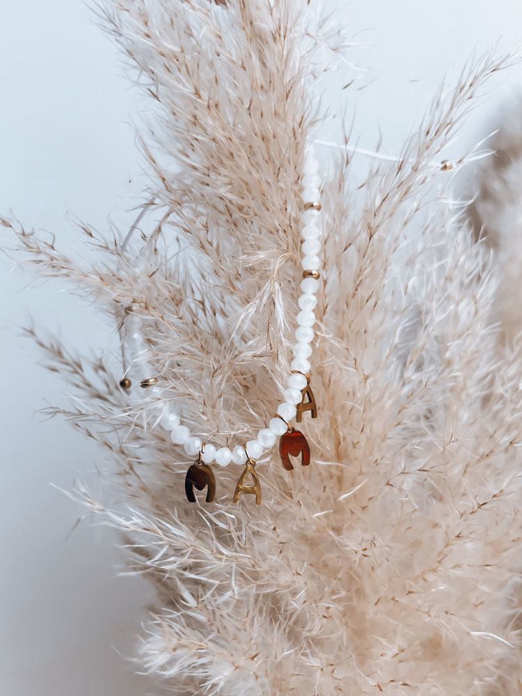 MAMA'S LOVE white Dstreet bracelet