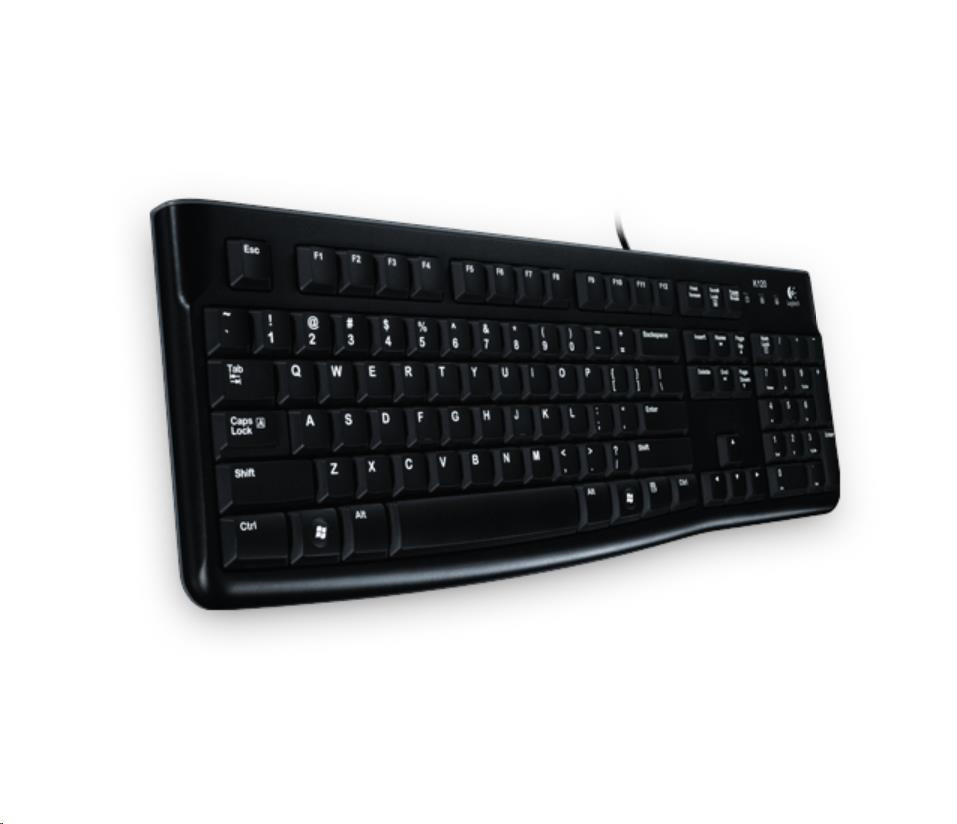 Logitech klávesnica K120 pre Business OEM klávesnica, HU layout - USB - EMEA, Black