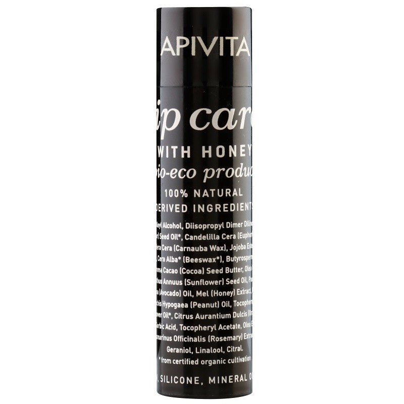 Apivita Lip Care Honey regeneračný balzam na pery (Bio-Eco Product, 100% Natural Derived Ingredients) 4,4 g