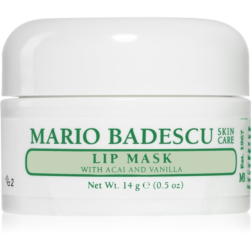 Mario Badescu Lip Mask with Acai and Vanilla nočná maska na pery 14 g