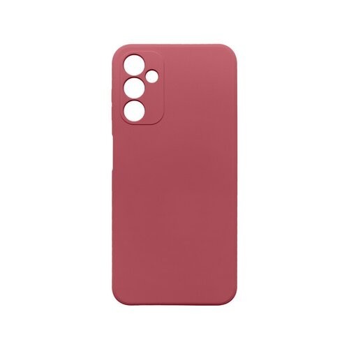 mobilNET silikónové puzdro Samsung Galaxy A14, červený, Fiber