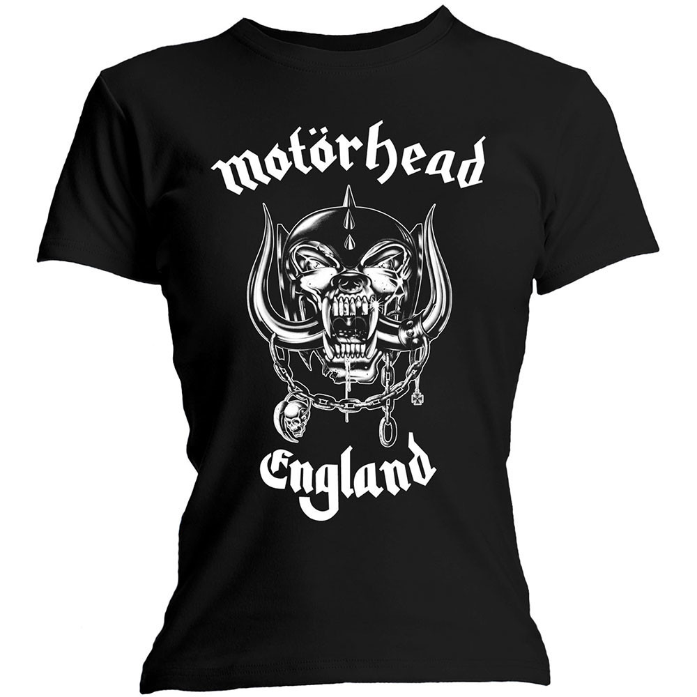 Motörhead tričko England Čierna S