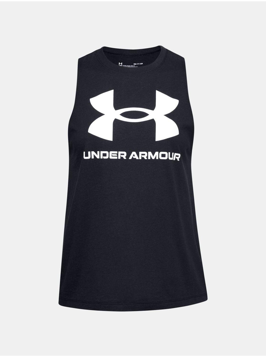 Tielko Under Armour Sportstyle Graphic Tank - Čierná