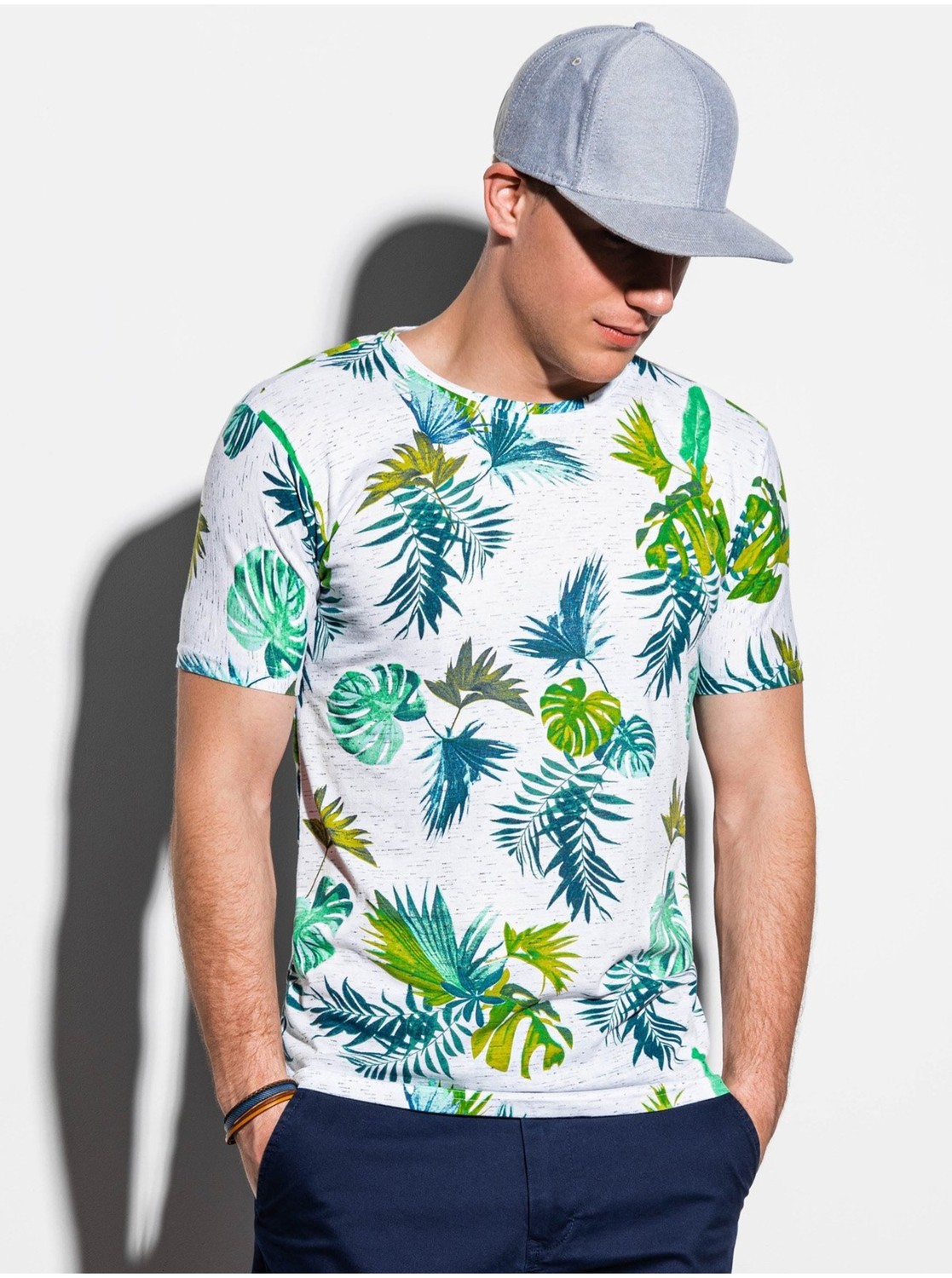 Tričká s krátkym rukávom pre mužov Ombre Clothing