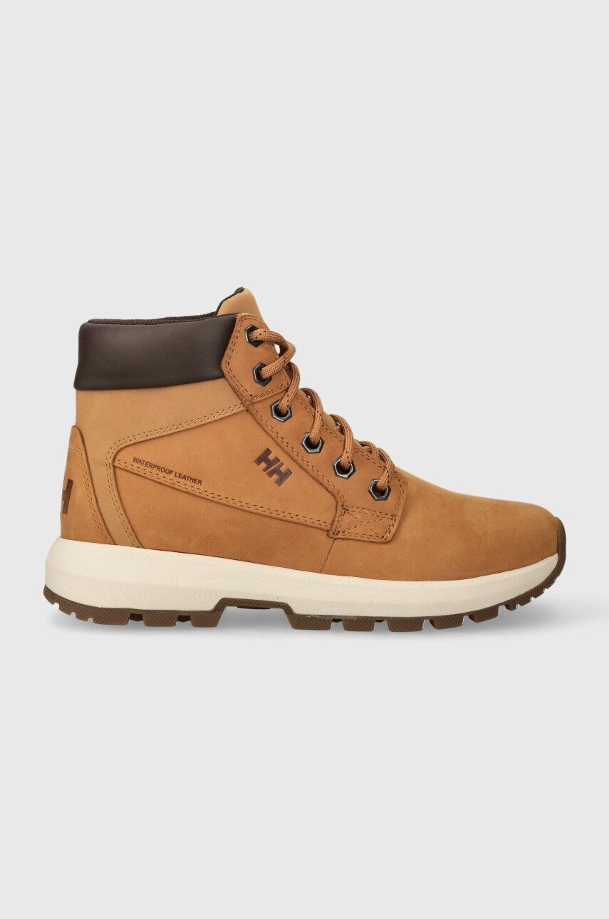 Topánky Helly Hansen Bowstring Primaloft dámske, hnedá farba, zateplené