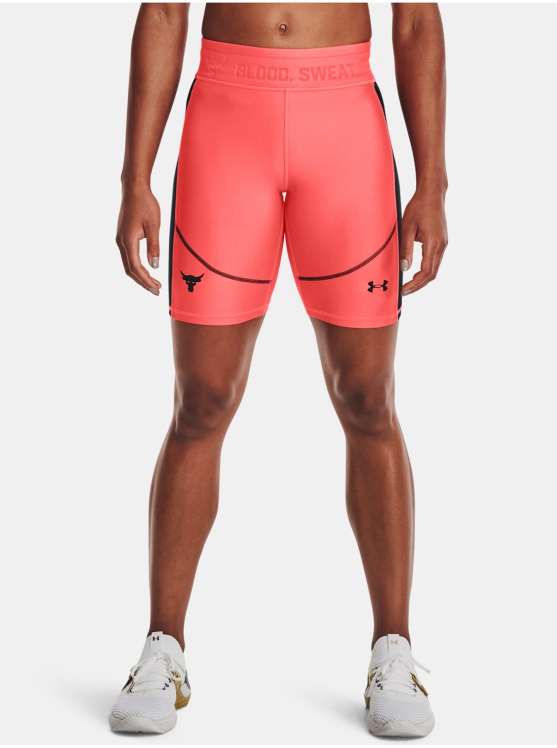 Oranžové dámské sportovní kraťasy Under Armour