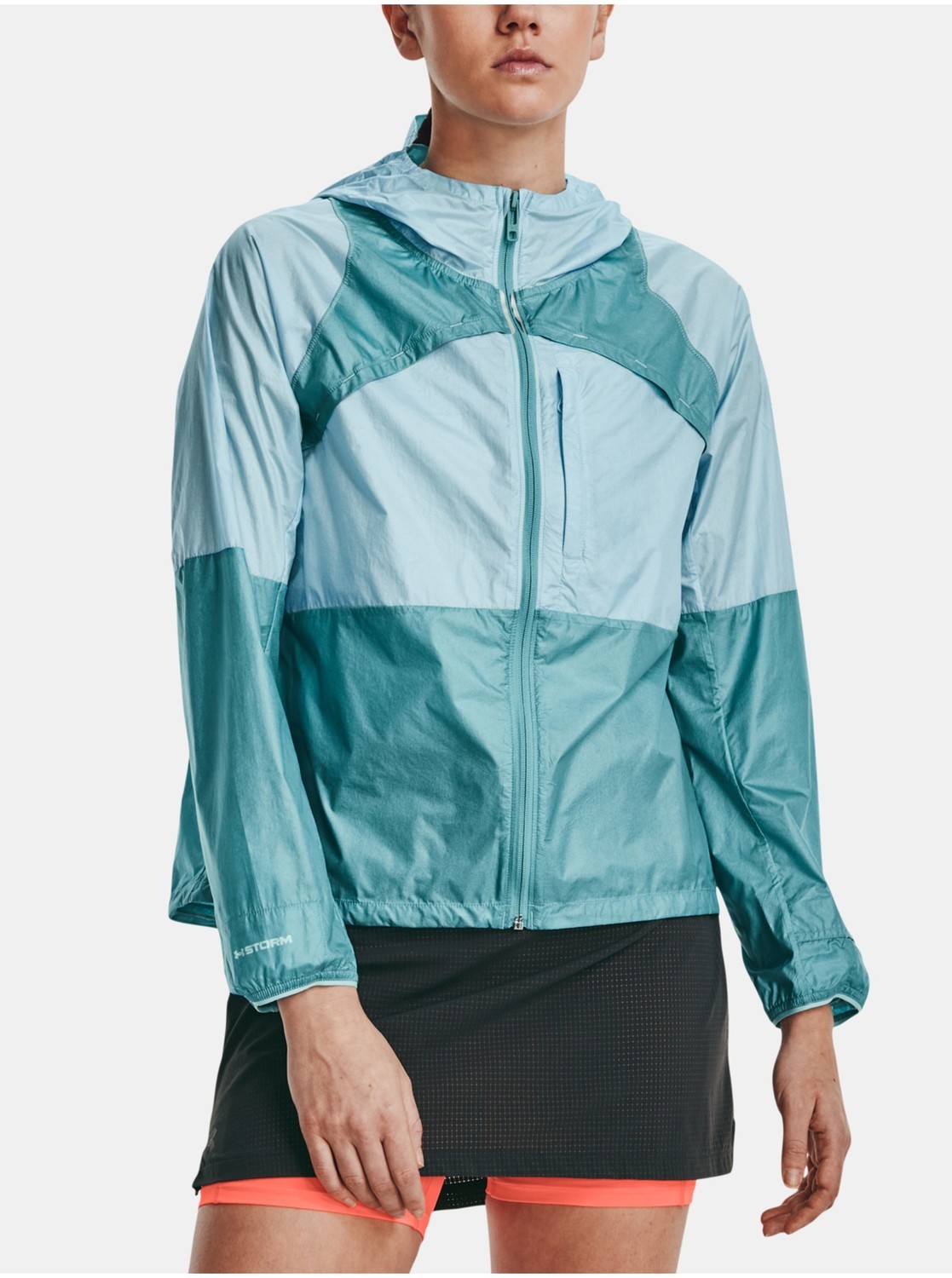 Modrá dámska bunda Under Armour Impasse Trail Jkt