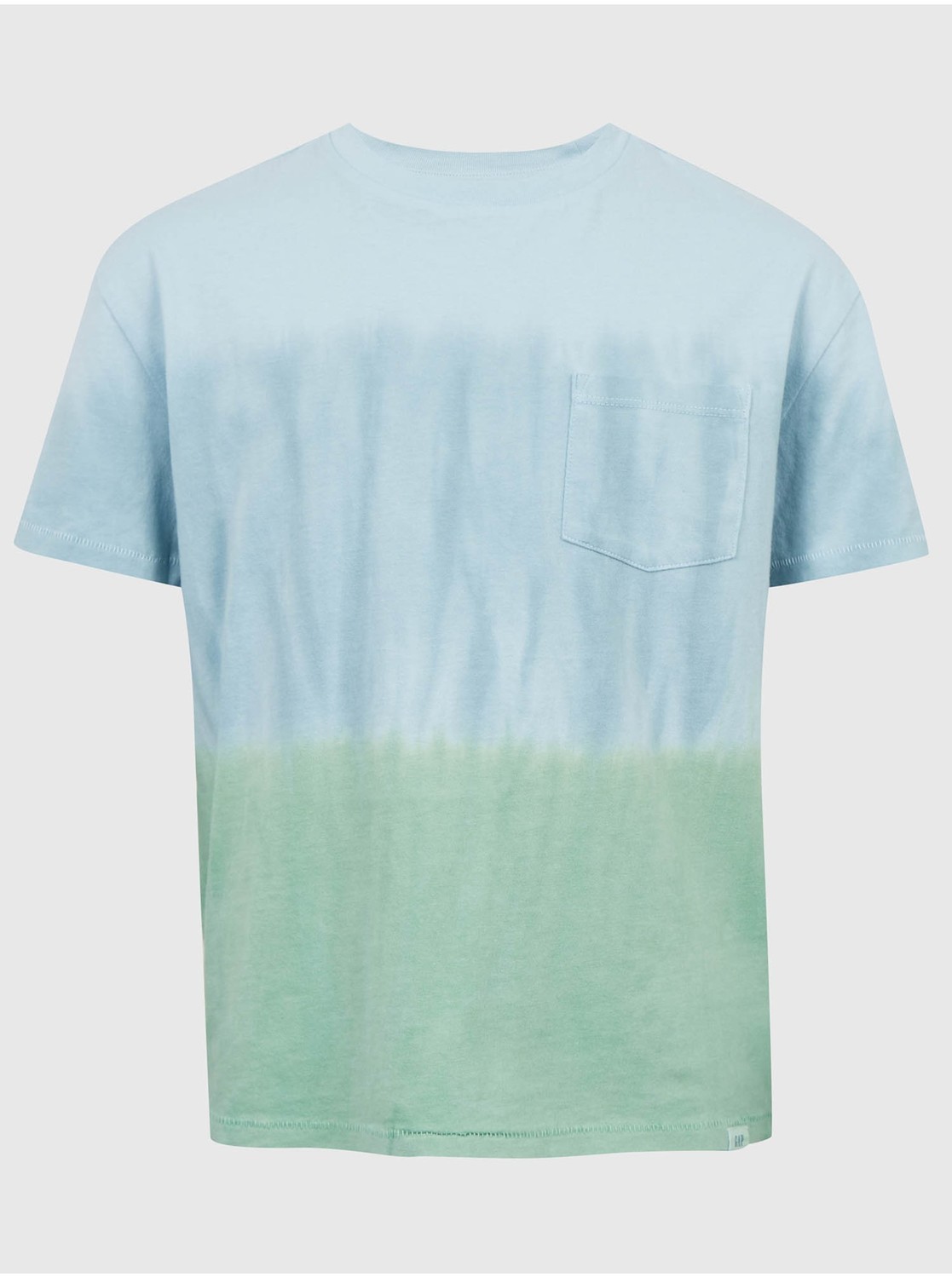 Modré chlapčenské tričko s vrecúškom GAP