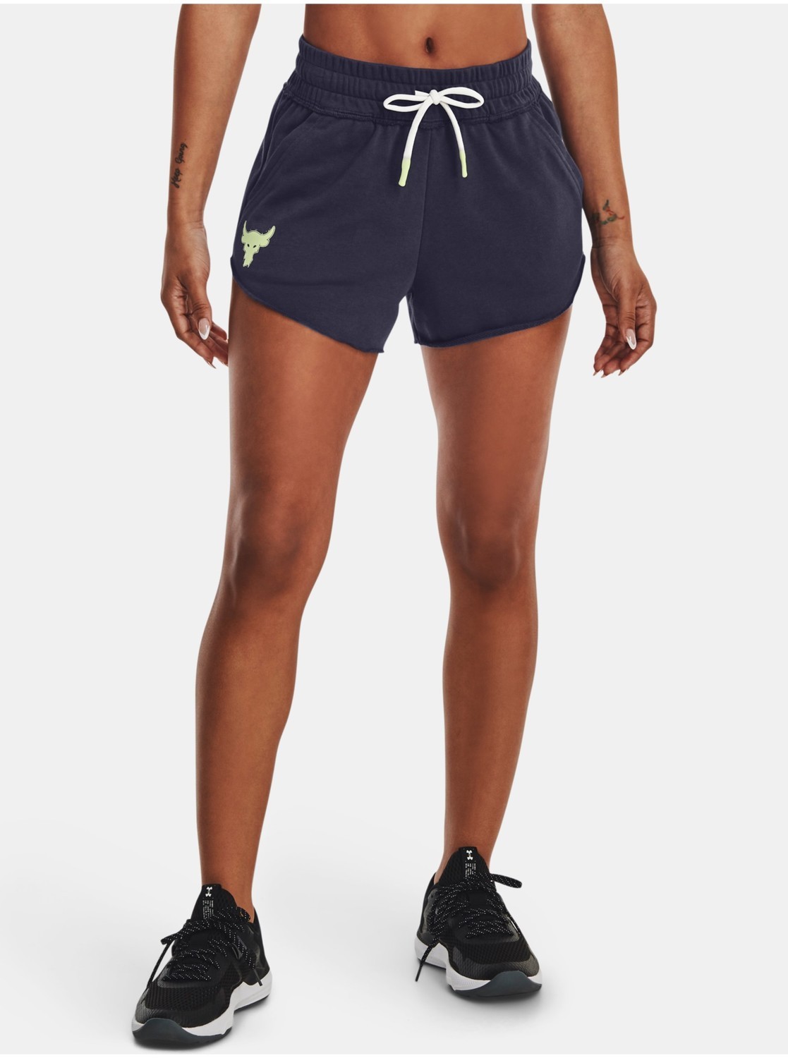 Tmavošedé šortky Under Armour UA Pjt Rck Dsrpt Terry Short