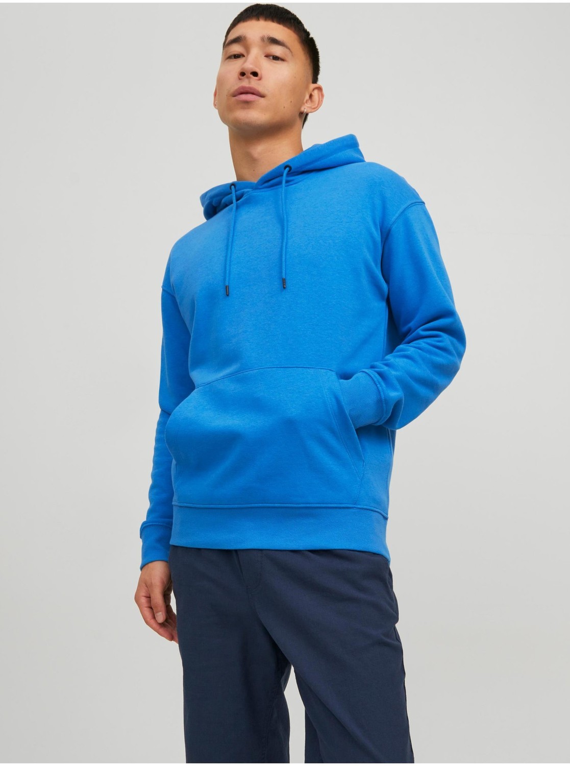 Svetre a Mikiny pre mužov Jack & Jones - modrá