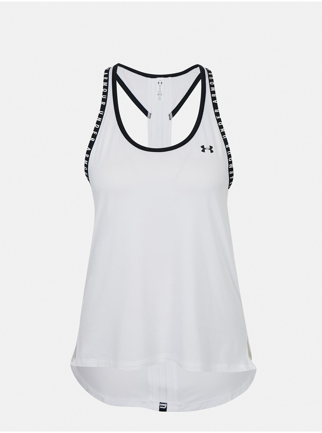 Bílé dámské tielko Knockout Under Armour