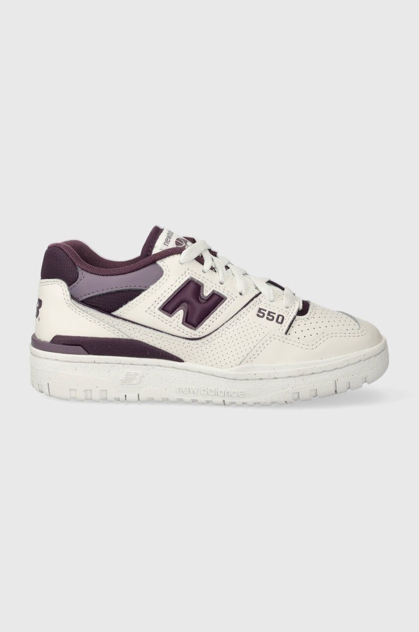 Tenisky New Balance BBW550DG biela farba