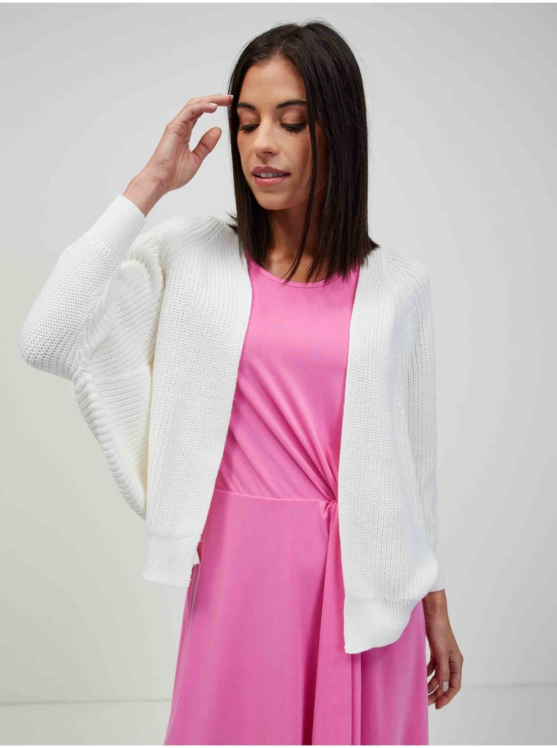 Kardigany pre ženy ORSAY - krémová