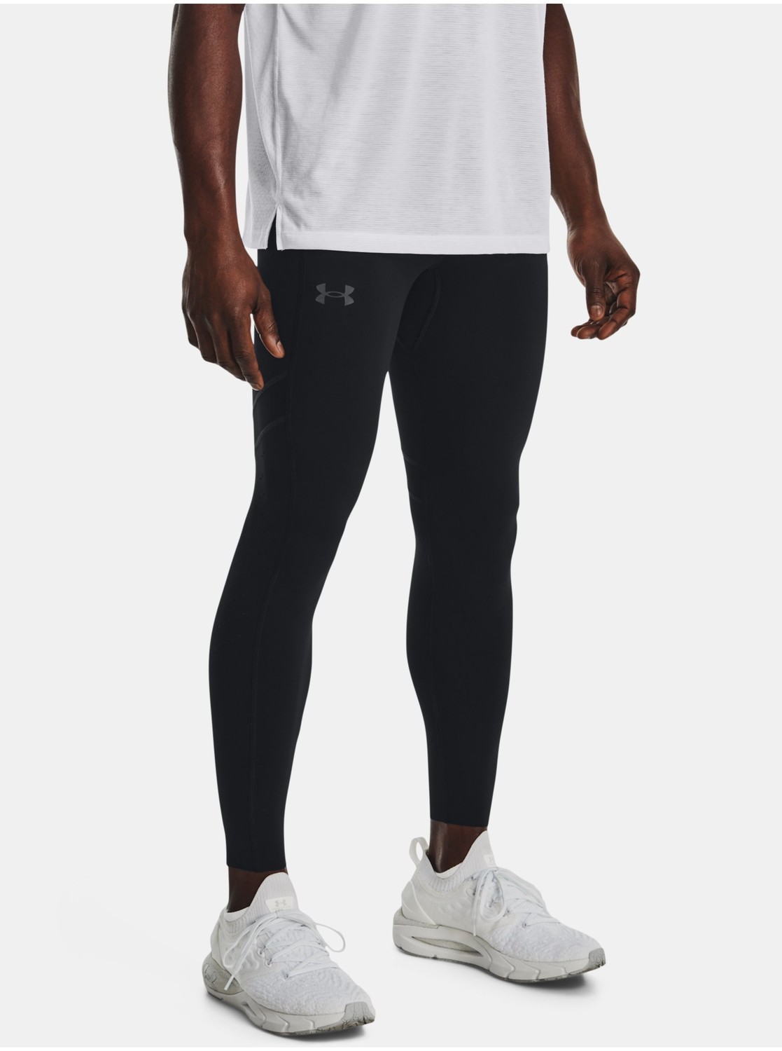 Čierne pánske legíny Under Armour UA SPEEDPOCKET TIGHT