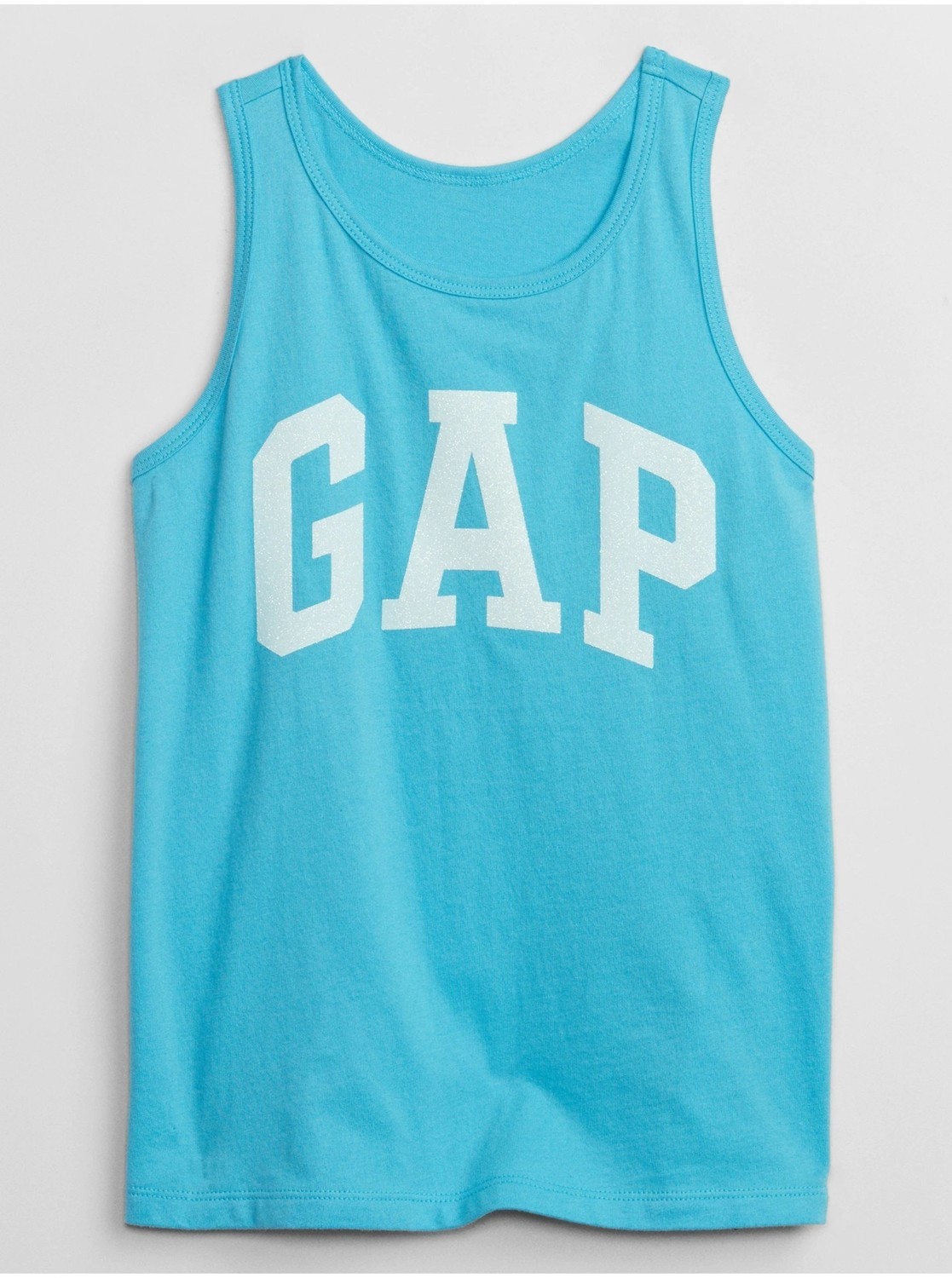 Tyrkysové detské tielko s logom GAP