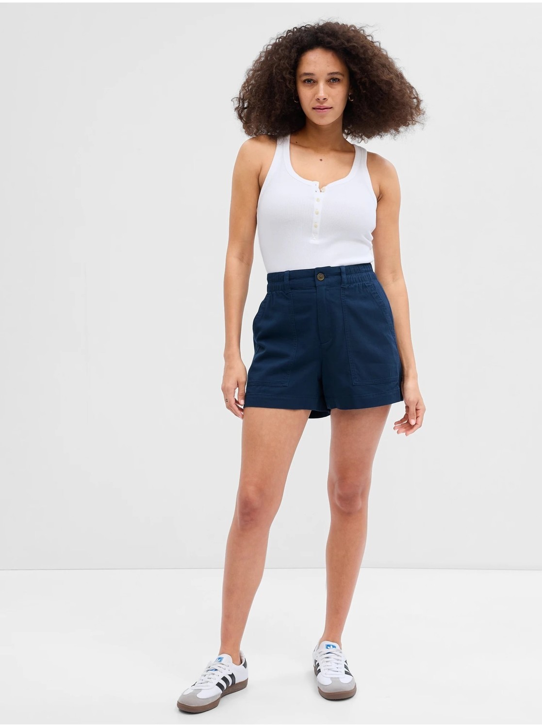 Kraťasy pre ženy GAP - tmavomodrá