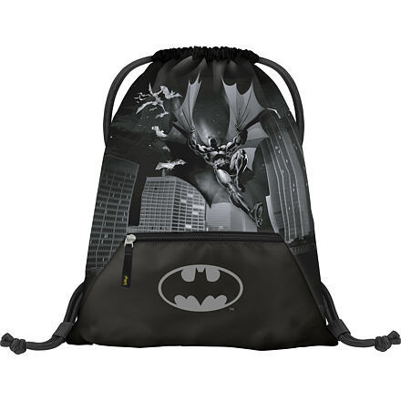 BAAGL Školské vrecko s vreckom Batman Dark City
