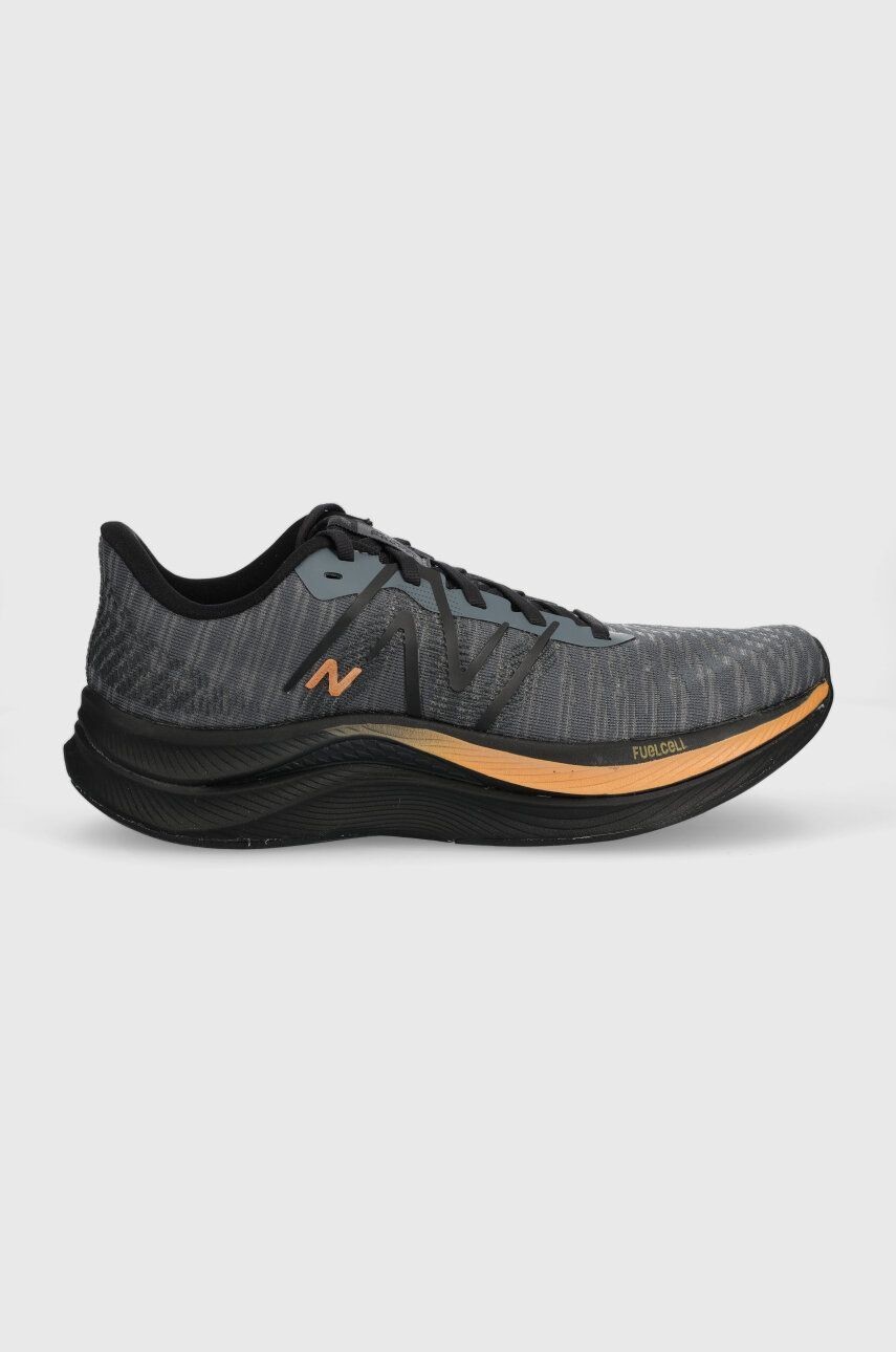 Bežecké topánky New Balance FuelCell Propel v4 šedá farba