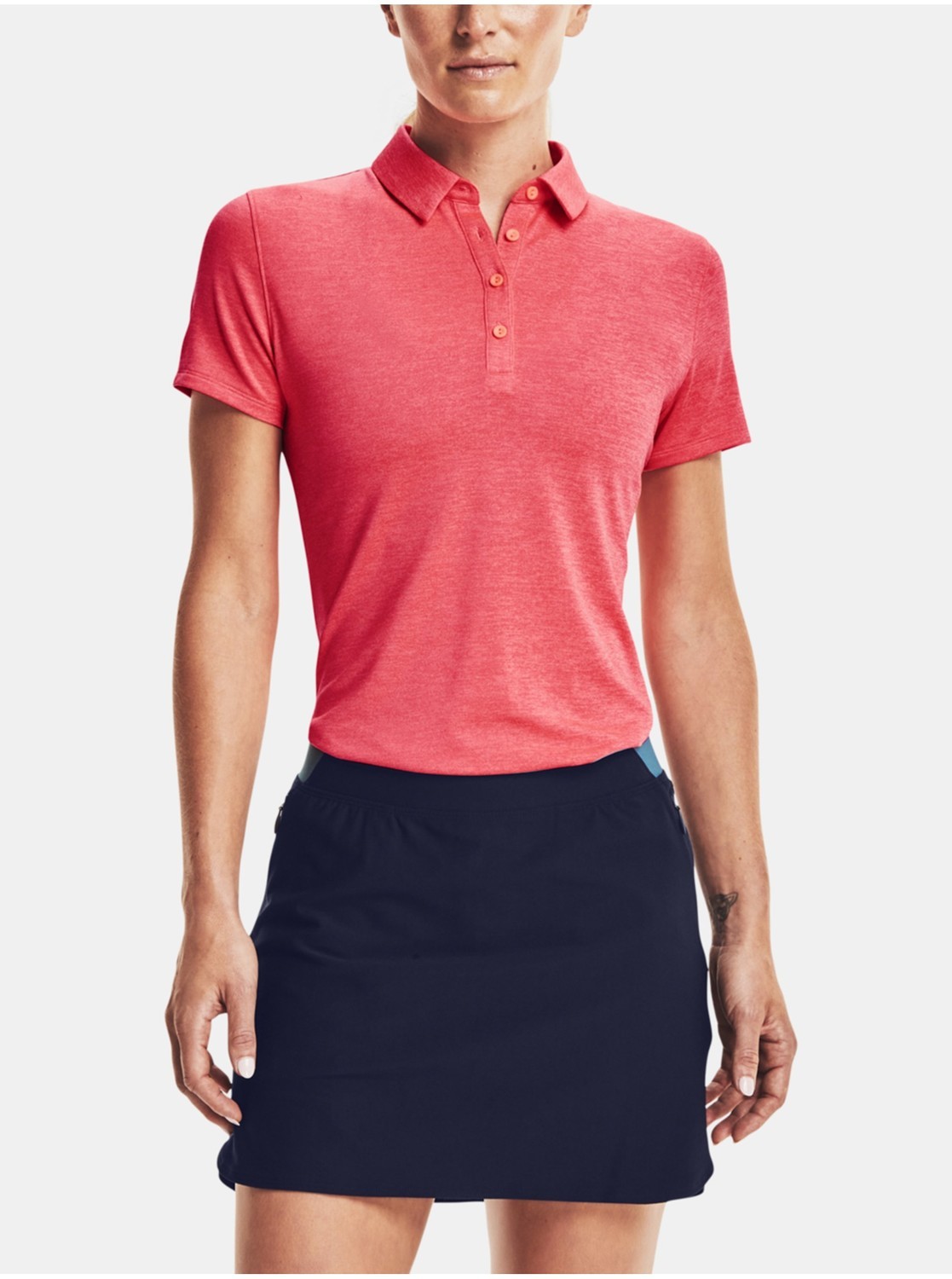 Tričko Under Armour Zinger Short Sleeve Polo - ružová