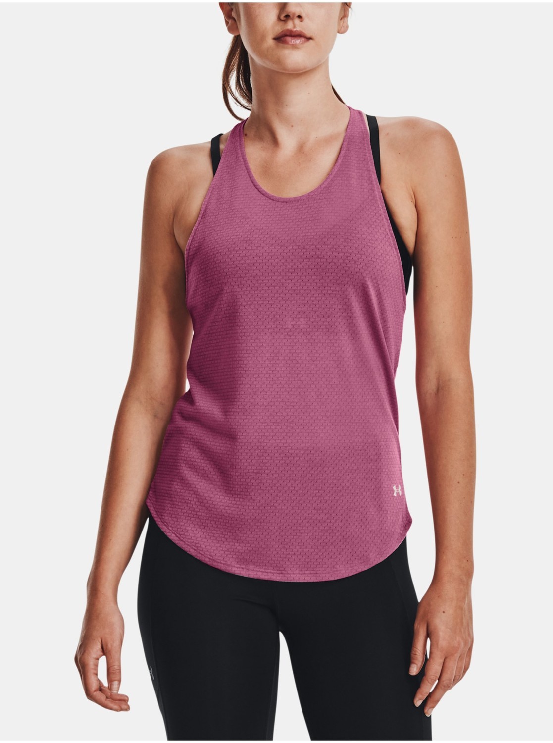 Ružové dámske tielko Under Armour UA Streaker Tank
