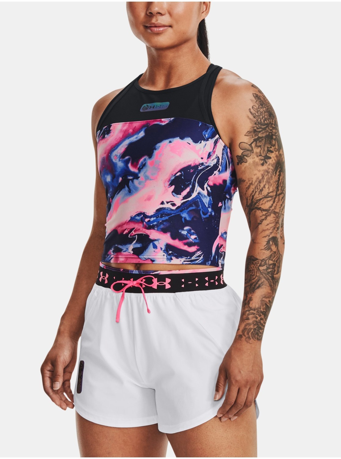 Topy a trička pre ženy Under Armour - ružová, modrá, čierna